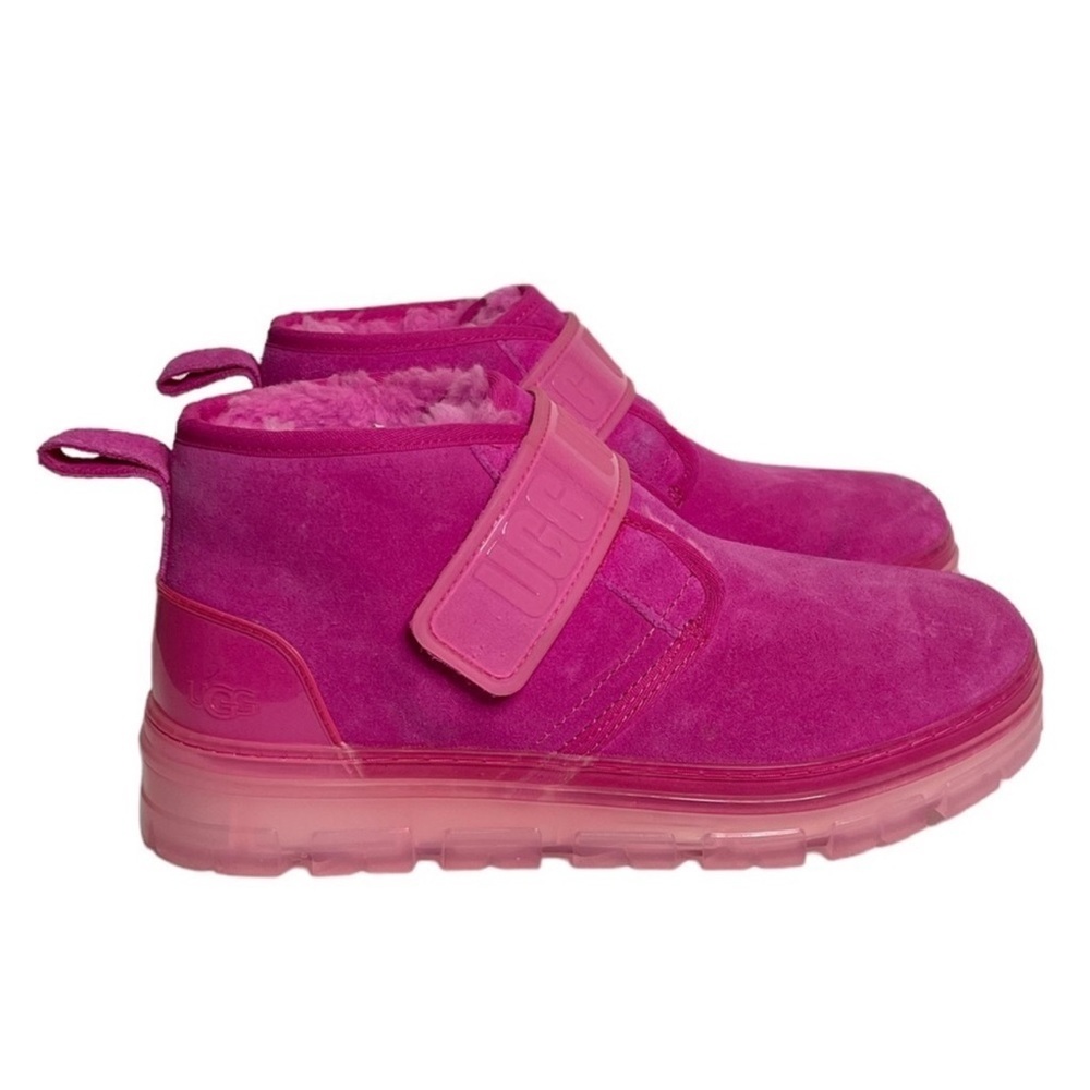 UGG Neumel Clear Chukka Hot Pink Boots